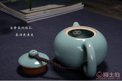 甌龍柴窯汝瓷 德化匠心打造的開(kāi)片青瓷茶具之美